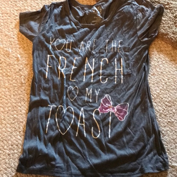 snoopy belle Tops - “You are the French to my toast” t shirt